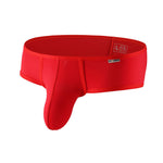 2 Pack Men's 3D Pouch Low-Rise Slim-Fit Trunks