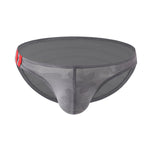 3 Pack Men's Low Rise Breathable Sports Print U-Pouch Moisture Wicking Bikinis