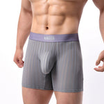 2 Pack Men's Soft-Touch Waistband Movement-Friendly Stretch Fit Boxer Briefs