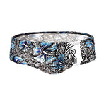 Men's Quick-Dry Low-Rise Alphabet Print Swim Briefs