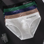 3 Pack Men's Seamless Ice Silk Cool-Touch Briefs