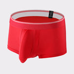 3 Pack Men's Mid-Rise Separation Breathable Elastic Trunks