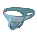 4 Pack Men's Low-Rise Moisture-Wicking Odor-Control Comfort Thongs