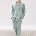 Men's Ice Silk Cooling Lightweight & Airy Ultra-Soft Smooth Lounge & Sleepwear