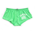 2-pack Men's DM Printed Lettering Low Waist Sexy Cotton Boxer Shorts