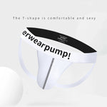 2 Pack Men's Trendy Breathable Sexy Cotton Jockstrap