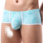 3 Pack Men's Classic & Trendy Style Breathable Mesh Low-Rise Trunks