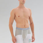 Men's Anti-Chafing Sports Boxer Briefs with Spacious Pouch