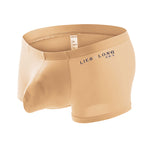3 Pack Men's Breathable Ice Silk Double-Layered Big Pouch Sexy Boxer Briefs