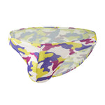 3 Pack Men's Camouflage Print Low-Rise & Sexy Mesh Breathable Briefs