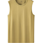 Men's Vests Undershirts with Ultimate Soft Short Sleeve Vests