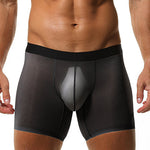 2 Pack Men’s Breathable Athletic Mesh Boxer Briefs