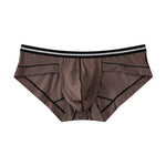 3 Pack Men's Semi-Transparent Comfortable Soft Skin-Friendly Minimalist Briefs