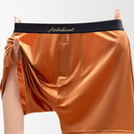 2 Pack Men's Antibacterial Breathable Loose Fit Soft Home Shorts