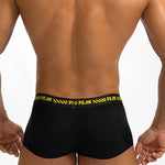 3 Pack Men's Seamless Ice Silk U-Pouch Low Waist Sexy Breathable Trunks