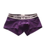 2 Pack Men's Ultra-Soft Breathable Cotton Supportive Fit Sporty Cut Comfy Trunks