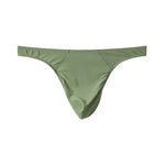 3 Pack Men's Low-Rise Performance Thong - Breathable Mesh & Smooth Fabric