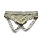 2 Pack Men's Low-Rise Sexy Double Strap Jockstrap