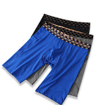 2 Pack Men’s Compression Boxer Shorts with Side Pocket