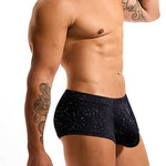 2-pack Men's Sexy Shiny Pouch Boxer Briefs