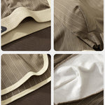 4 Pack Men's Skin-Friendly & Trendy Striped Lightweight Boxer Briefs