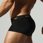 2 Pack Men's Soft Touch Mid-Rise Cooling Minimalist Design Trunks