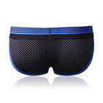 Men's Color Fabric Elastic Waistband Bikini