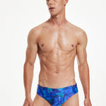 Vibrant Quick-Dry Swim Briefs for Men
