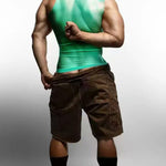 Men's Sporty Breathable Moisture-Wicking Soft Activewear Tops & Bikini