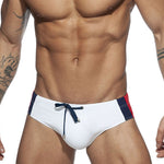 Men's Removable Pad Swim Brief with Drawstring