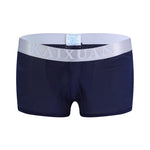2 Pack Men's Low-Rise Mesh Breathable Home Comfort Antibacterial Trunks