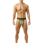 3 Pack Men's Mesh Breathable Supportive Pouch Lightweight Thongs