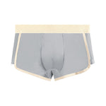 4 Pack Men's Premium Cotton Antibacterial Mid-Rise Ultra-Soft Trunks