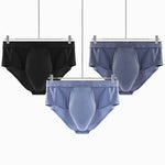 2 Pack Men's Comfort Large Space U-Pouch Ultimate Fit & Breathability Briefs