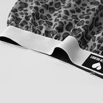 2 Pack Men's Leopard Print Anti-Odor Comfy Waistband Boxer Briefs