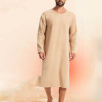Men's Long-Sleeved Romper Ultra-Soft Seamless Comfort Sleepwear