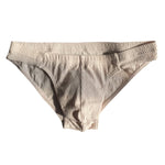 3 Pack Men's Solid Color Minimalist Style Breathable Cotton Briefs