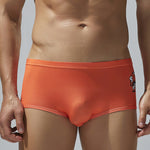 2 Pack Men's Cartoon Print Low-Rise Trunks – Seamless & Lightweight Fit