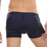 Sponge Cushion Mesh Buttock Boxer Briefs