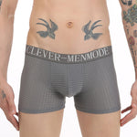 Sponge Cushion Mesh Buttock Boxer Briefs