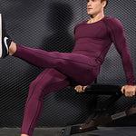 Men's Full Coverage Mesh Panel Quick-Dry Fabric Odor-Control Tops & Tights