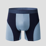 Breathable Sports Boxer Briefs with Open Fly