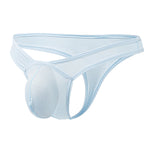 4 Pack Men's Low-Rise Breathable Mesh Lightweight Sexy Thongs