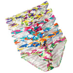 3 Pack Men's Camouflage Print Low-Rise & Sexy Mesh Breathable Briefs