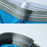 2 Pack Men's Detachable Pouch Breathable Boxer Briefs