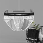 2 Pack Men's Ice Silk Supportive Fit Mesh Briefs