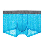3 Pack Men's Lace Breathable Sweat-Wicking Trunks