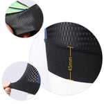 Men's Breathable Mesh High-Elasticity Foam Pad Quick-Dry Activewear Tights