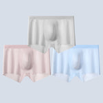 2 Pack Men's Ultra-Thin Seamless Trunks