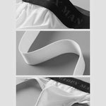 2 Pack Men's Low-Rise Ice Silk Breathable Mesh Jockstrap